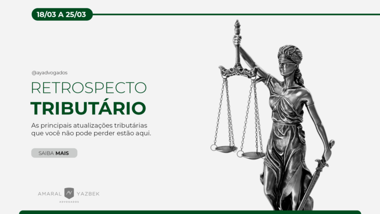 Retrospecto Tributário - 18/03 a 25/03
