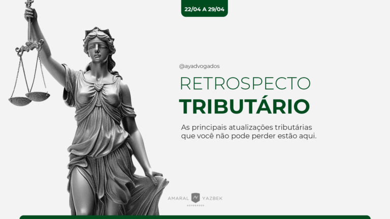 Retrospecto Tributário - 22/04 a 29/04