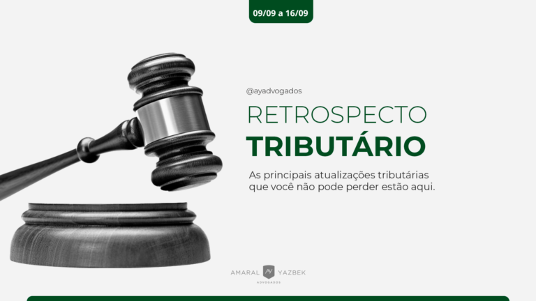 Retrospecto Tributário - 23/09 a 30/09