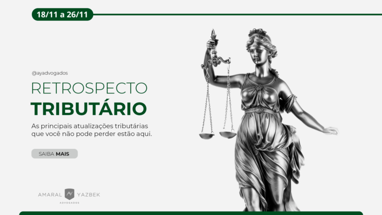 Retrospecto Tributário - 18/11 a 26/11